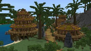 Screenshot of the Minecraft Bedrock Marketplace product Inferno Temple created by 4KS Studios.