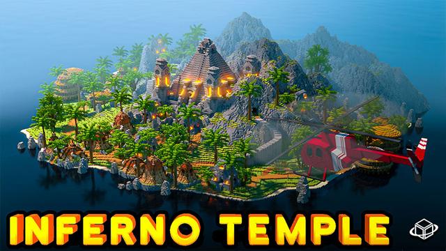 Thumbnail of the Minecraft Bedrock Marketplace product Inferno Temple created by 4KS Studios.