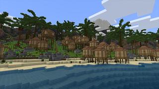 Screenshot of the Minecraft Bedrock Marketplace product Jungle Oasis created by 4KS Studios.