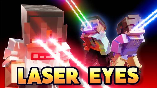 Thumbnail of the Minecraft Bedrock Marketplace product Laser Eyes created by 4KS Studios.
