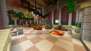 Screenshot of the Minecraft Bedrock Marketplace product Lava Base created by 4KS Studios.