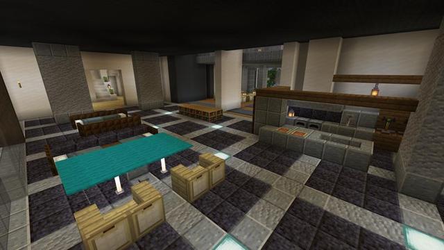 Screenshot of the Minecraft Bedrock Marketplace product Lil Rich Mansion created by 4KS Studios.