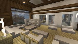 Screenshot of the Minecraft Bedrock Marketplace product Lil Rich Mansion created by 4KS Studios.