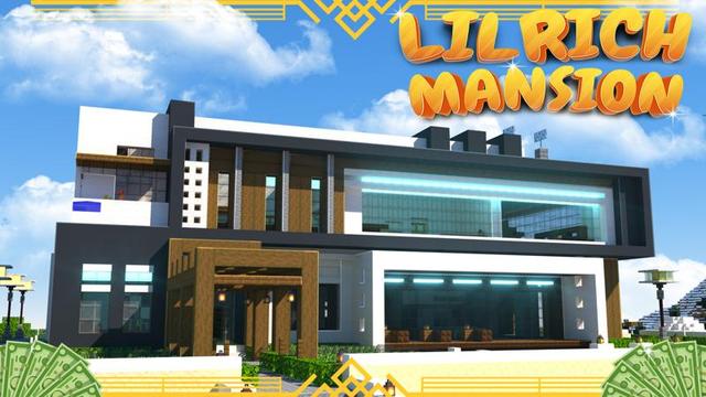 Thumbnail of the Minecraft Bedrock Marketplace product Mansão Lil Rich created by 4KS Studios.