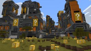 Screenshot of the Minecraft Bedrock Marketplace product Lucky Block! created by 4KS Studios.