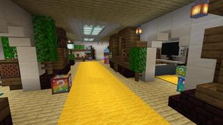 Screenshot of the Minecraft Bedrock Marketplace product Lucky Block Millionaire Resort created by 4KS Studios.