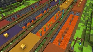 Screenshot of the Minecraft Bedrock Marketplace product Lucky Block Race created by 4KS Studios.