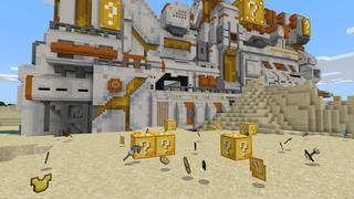 Screenshot of the Minecraft Bedrock Marketplace product Lucky Block created by 4KS Studios.