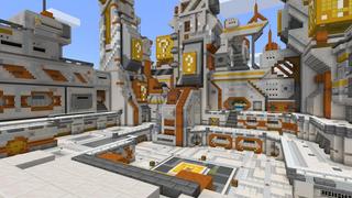 Screenshot of the Minecraft Bedrock Marketplace product Lucky Block created by 4KS Studios.