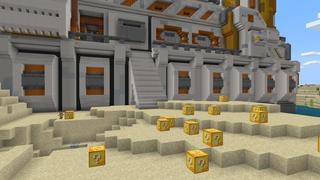 Screenshot of the Minecraft Bedrock Marketplace product Lucky Block created by 4KS Studios.