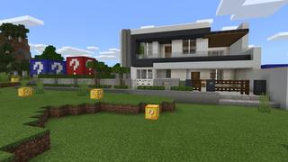 Screenshot of the Minecraft Bedrock Marketplace product Lucky Blocks. created by 4KS Studios.