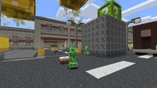 Screenshot of the Minecraft Bedrock Marketplace product Lucky Blocks! created by 4KS Studios.