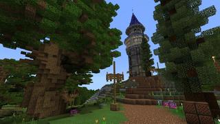 Screenshot of the Minecraft Bedrock Marketplace product Lucky Blocks New Horizon created by 4KS Studios.