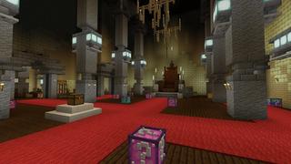 Screenshot of the Minecraft Bedrock Marketplace product Lucky Blocks New Horizon created by 4KS Studios.