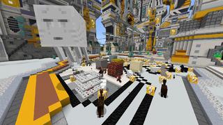 Screenshot of the Minecraft Bedrock Marketplace product Lucky Blocks created by 4KS Studios.