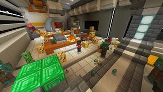 Screenshot of the Minecraft Bedrock Marketplace product Lucky Blocks created by 4KS Studios.
