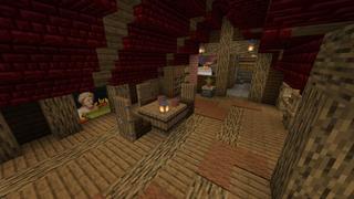 Screenshot of the Minecraft Bedrock Marketplace product Lucky Skyblock Tavern created by 4KS Studios.