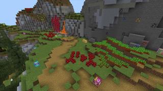 Screenshot of the Minecraft Bedrock Marketplace product Lucky Skyblock Tavern created by 4KS Studios.