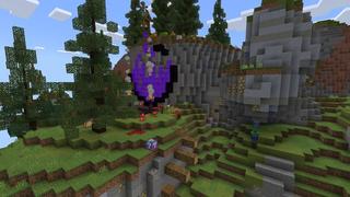 Screenshot of the Minecraft Bedrock Marketplace product Lucky Skyblock Tavern created by 4KS Studios.