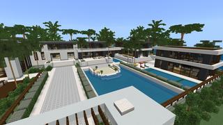 Screenshot of the Minecraft Bedrock Marketplace product Luxury Private Mansion created by 4KS Studios.