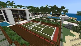 Screenshot of the Minecraft Bedrock Marketplace product Luxury Private Mansion created by 4KS Studios.