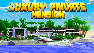 Thumbnail of the Minecraft Bedrock Marketplace product Mansão privada de luxo created by 4KS Studios.