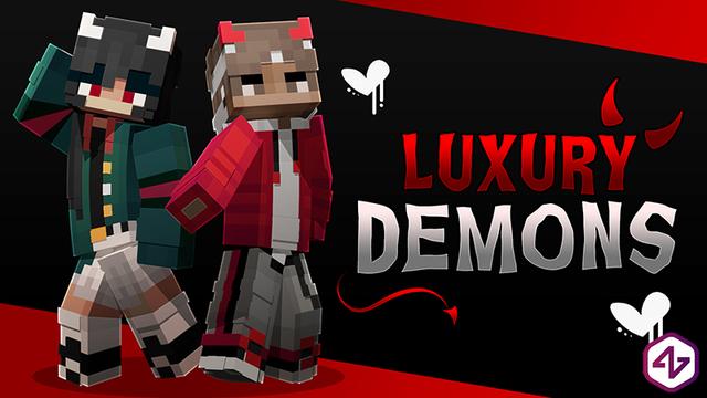 Thumbnail of the Minecraft Bedrock Marketplace product Luxury Teen Demons created by 4KS Studios.