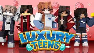Thumbnail of the Minecraft Bedrock Marketplace product Luxury Teens created by 4KS Studios.