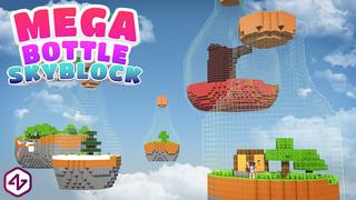 Thumbnail of the Minecraft Bedrock Marketplace product Mega Bottle Skyblock created by 4KS Studios.