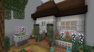 Screenshot of the Minecraft Bedrock Marketplace product Mega Find the Button created by 4KS Studios.