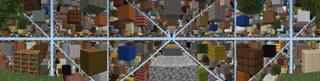 Panorama of the Minecraft Bedrock Marketplace product Mega Sky Grid created by 4KS Studios.