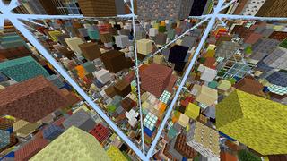 Screenshot of the Minecraft Bedrock Marketplace product Mega Sky Grid created by 4KS Studios.