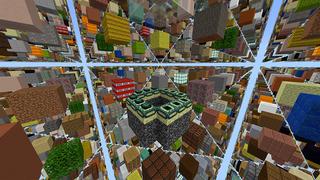 Screenshot of the Minecraft Bedrock Marketplace product Mega Sky Grid created by 4KS Studios.