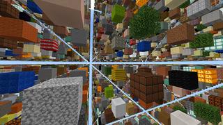 Screenshot of the Minecraft Bedrock Marketplace product Mega Sky Grid created by 4KS Studios.