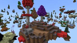 Screenshot of the Minecraft Bedrock Marketplace product Mega Skyblock created by 4KS Studios.