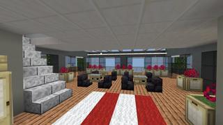 Screenshot of the Minecraft Bedrock Marketplace product Millionaire Beachfront Hotel created by 4KS Studios.