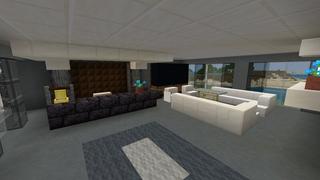 Screenshot of the Minecraft Bedrock Marketplace product Millionaire Beachfront Hotel created by 4KS Studios.