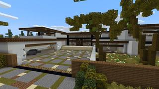 Screenshot of the Minecraft Bedrock Marketplace product Millionaire Desert Mansion created by 4KS Studios.