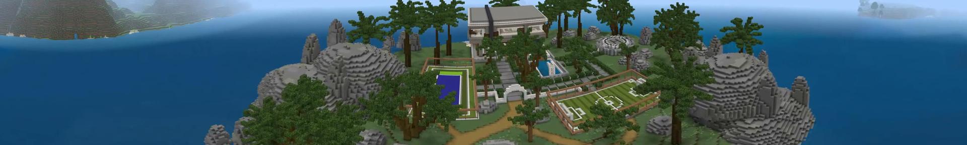 Panorama of the Minecraft Bedrock Marketplace product Millionaire Escape created by 4KS Studios.