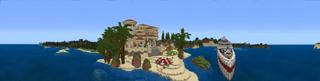 Panorama of the Minecraft Bedrock Marketplace product Millionaire Friends created by 4KS Studios.