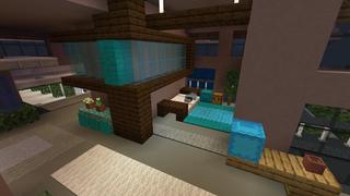 Screenshot of the Minecraft Bedrock Marketplace product Escapade sur l'île des millionnaires created by 4KS Studios.