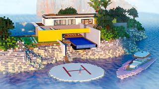 Thumbnail of the Minecraft Bedrock Marketplace product Millionaire Island Mansion created by 4KS Studios.