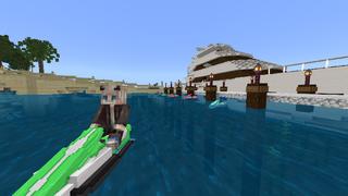 Screenshot of the Minecraft Bedrock Marketplace product Millionaire Island created by 4KS Studios.