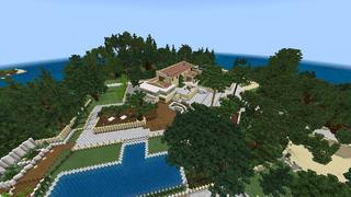 Screenshot of the Minecraft Bedrock Marketplace product Millionaire Island created by 4KS Studios.