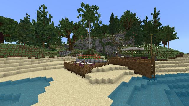 Screenshot of the Minecraft Bedrock Marketplace product Millionaire Island created by 4KS Studios.