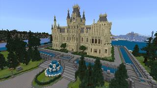 Screenshot of the Minecraft Bedrock Marketplace product Millionaire Manor created by 4KS Studios.