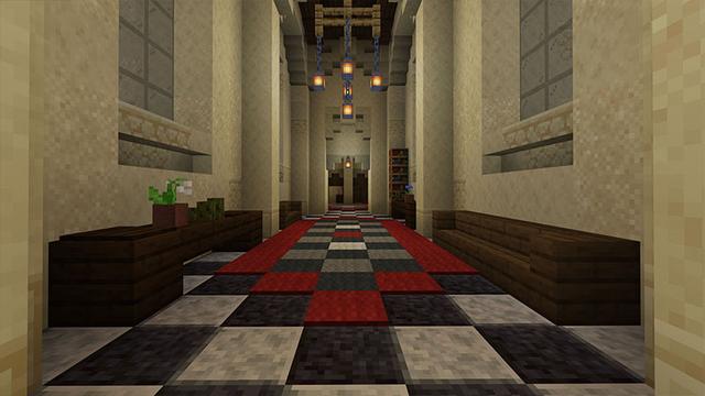 Screenshot of the Minecraft Bedrock Marketplace product Millionaire Manor created by 4KS Studios.
