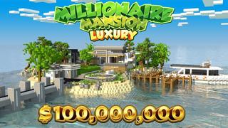 Thumbnail of the Minecraft Bedrock Marketplace product Millionaire Mansion Luxury created by 4KS Studios.