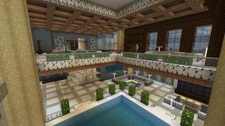 Screenshot of the Minecraft Bedrock Marketplace product Millionaire Mansion Party created by 4KS Studios.