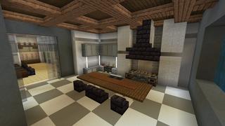 Screenshot of the Minecraft Bedrock Marketplace product Millionaire Mansion Party created by 4KS Studios.